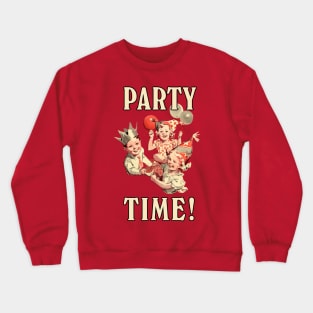 Children's Party Time Crewneck Sweatshirt